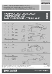 WALTERSCHEID HOLKS Mounting And Operating Instructions