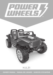 Power Wheels HJL31 Owner's Manual