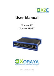 X2E XORAYA ML-Z7 User Manual