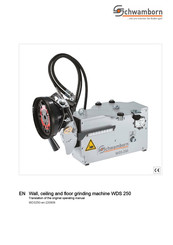Schwamborn WDS 250 Translation Of Original Operating Manual