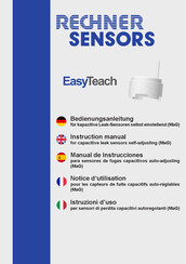 Rechner Sensors EasyTeach Instruction Manual