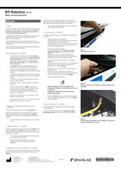 Brainlab STI Robotics 49702 Quick Start Manual