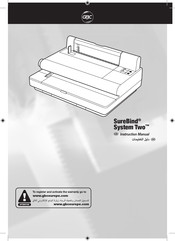 GBS SureBind System Two Instruction Manual