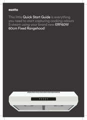 Esatto ERF60W Quick Start Manual