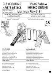 MARIMEX Play 018 Installation Instructions Manual