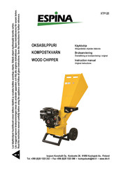 Espina XTP125 Original Instruction Manual