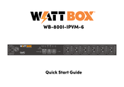 WattBox WB-800I-IPVM-6 Quick Start Manual