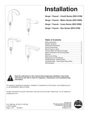 Bradley S53-3500 Installation Manual