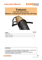 Ambirad TORNADO Instruction Manual