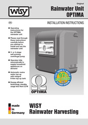 Wisy Optima Installation Instructions Manual