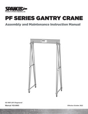 Spanco PF Series Assembly & Maintenance Instructions