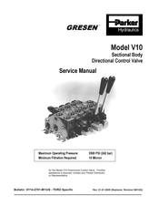 Parker Hydraulics GRESEN V10 Service Manual