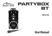 media-tech PARTYBOX BT MT3150 User Manual