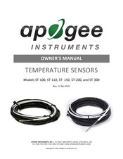 Apogee Instruments ST-150 Owner's Manual