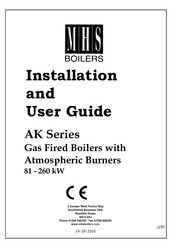 MHS Boilers AK14 Installation And User Manual