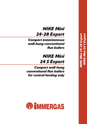 Immergas NIKE Mini 24 Export Manual