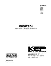 KEP POSITROL PM2A3 Installation & Operating Instructions Manual