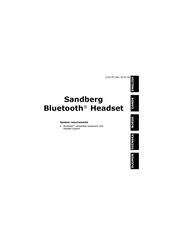 Sandberg 125-37 Manual