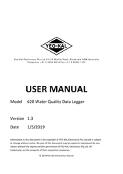 YEO-KAL 620 User Manual