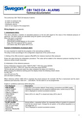 Swegon CB1 TAC3 CA Technical Documentation