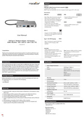 Rocstor Y10A249-A1 User Manual