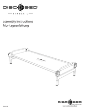 DISCOBED SINGLE L Assembly Instructions Manual