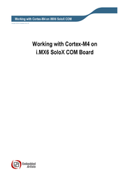Embedded Artists iMX6 SoloX COM Manual