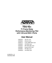 ADTRAN TSU IQ+ User Manual