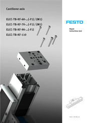 Festo ELCC-TB-KF-70 M1 Series Repair Instructions
