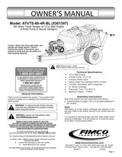 Fimco 5301307 Owner's Manual
