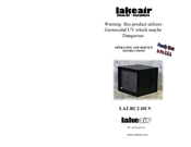 lakeair LA2-RC2-HUV Operating And Service Instructions
