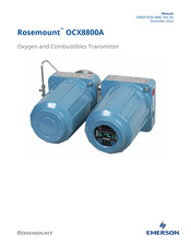 Emerson Rosemount OCX8800A Manual