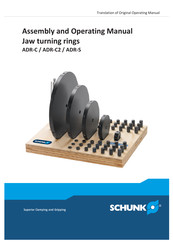 SCHUNK ADR-C Assembly And Operating Manual