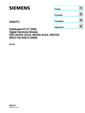Siemens 6ES7132-4HB13-0AB0 Manual