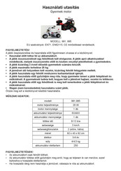 Pepita 995 Instructions Manual