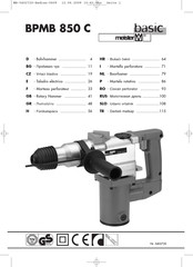 Meister 5402720 Operating Instructions & Safety Hints