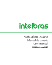 Intelbras WHS 60 duo USB User Manual