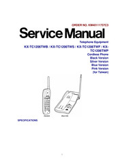 Panasonic KX-TC1206TWB Service Manual