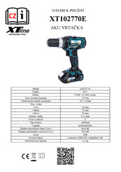 XTline XT102770E User Manual