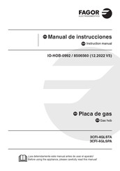 Fagor 3CFI-4GLSTA Instruction Manual