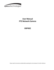 Speco O4P4X2 User Manual