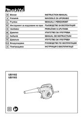 Maktec UB1103 Instruction Manual