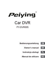 Peiying PY-DVR005 Owner's Manual