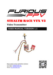Furious FPV STEALTH RACE VTX V3 User Manual