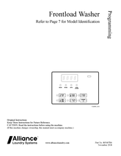 Alliance Laundry Systems HFNBXASP543DW01 Original Instructions Manual