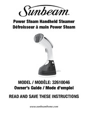 Sunbeam Power Steam 32610046 Owner's Manual