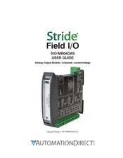 STRIDE SIO-MB04DAS User Manual
