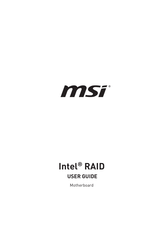 MSI Intel RAID User Manual