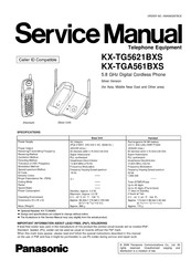 Panasonic KX-TGA561BXS Service Manual