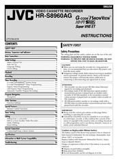 JVC HR-S8960AG Instructions Manual